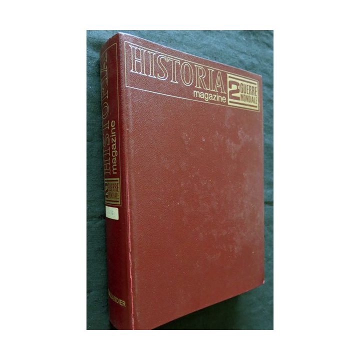 Historia Magazine du numéro 01 à 16 avec reliure classeur