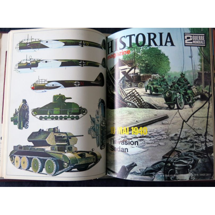 Historia Magazine du numéro 01 à 16 avec reliure classeur