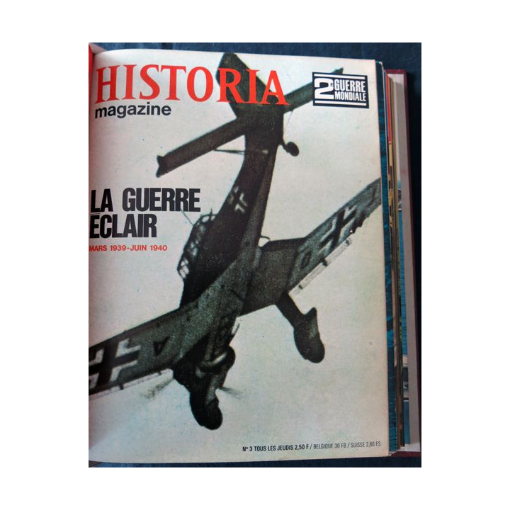 Historia Magazine du numéro 01 à 16 avec reliure classeur