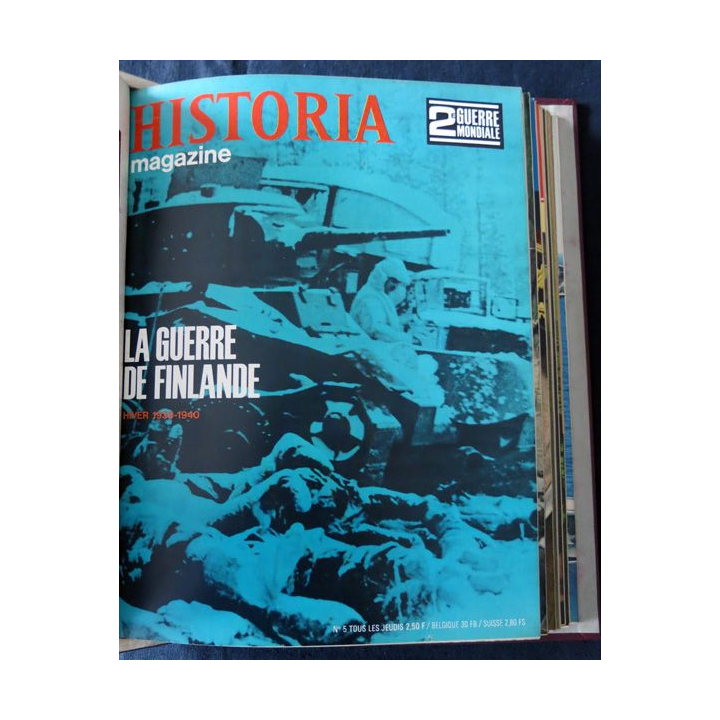 Historia Magazine du numéro 01 à 16 avec reliure classeur