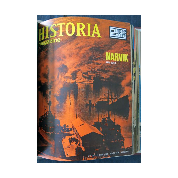 Historia Magazine du numéro 01 à 16 avec reliure classeur