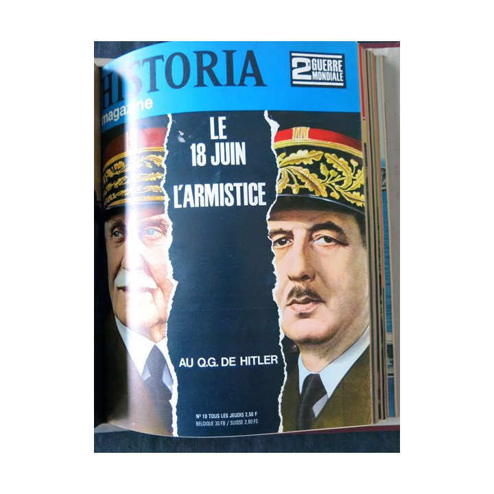 Historia Magazine du numéro 01 à 16 avec reliure classeur