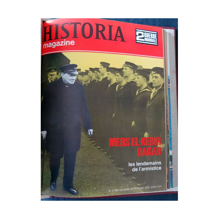 Historia Magazine du numéro 01 à 16 avec reliure classeur
