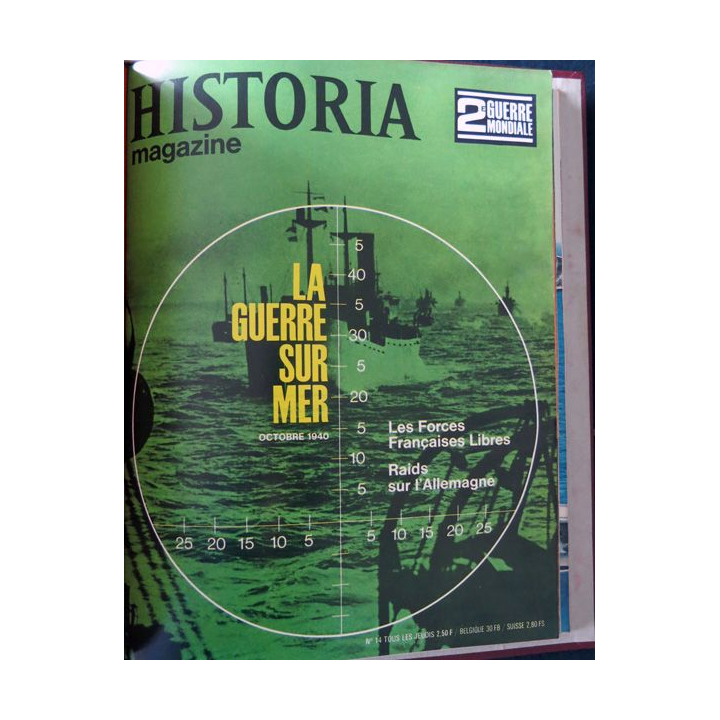 Historia Magazine du numéro 01 à 16 avec reliure classeur