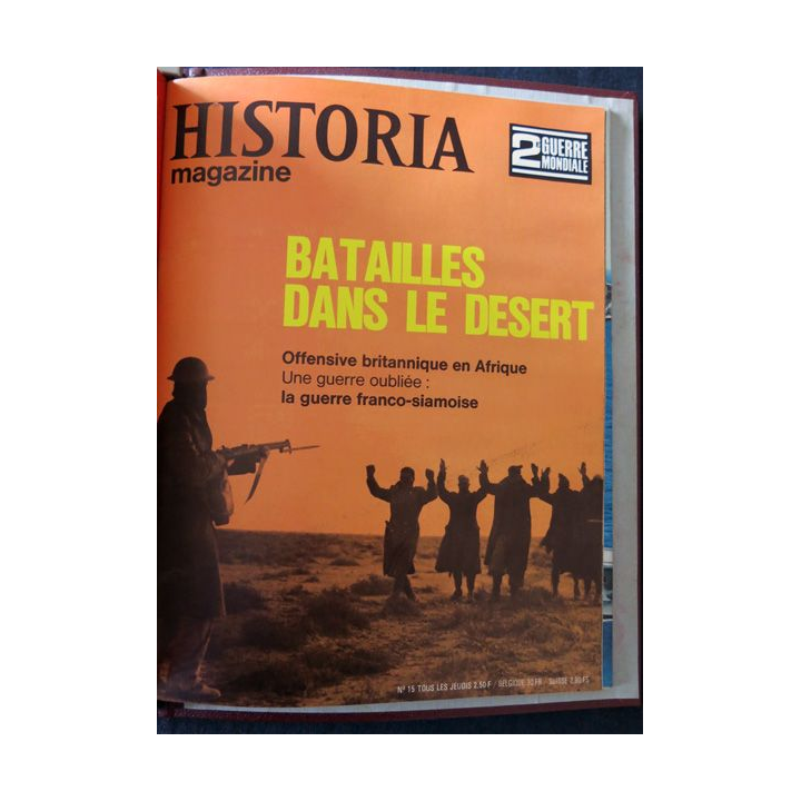 Historia Magazine du numéro 01 à 16 avec reliure classeur