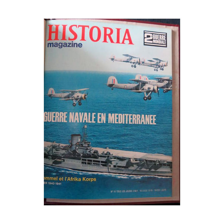 Historia Magazine du numéro 01 à 16 avec reliure classeur