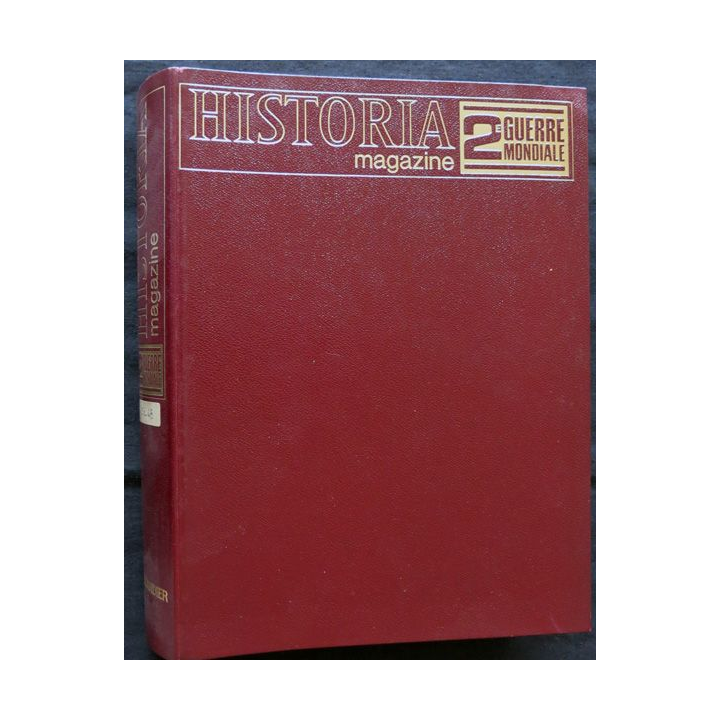 Historia Magazine du numéro 33 à 48 avec reliure classeur. Editions Tallandier