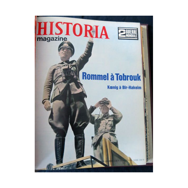 Historia Magazine du numéro 33 à 48 avec reliure classeur. Editions Tallandier
