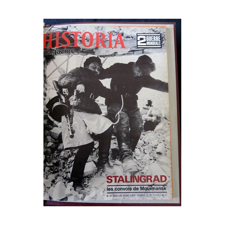 Historia Magazine du numéro 33 à 48 avec reliure classeur. Editions Tallandier