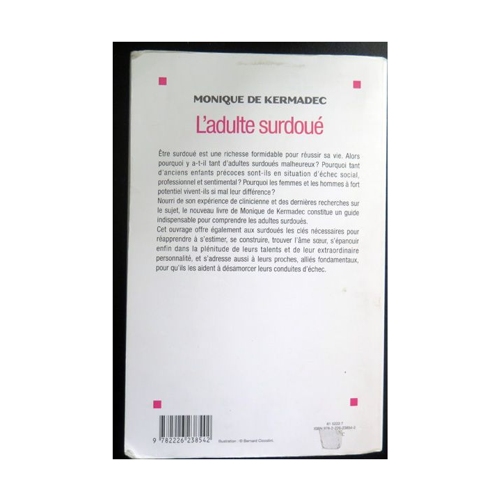 L'adulte surdoué de monique de Kermadec