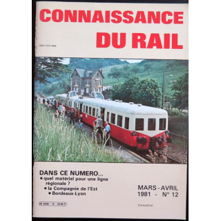 Connaissance du rail N° 12 Mars Avril 1981