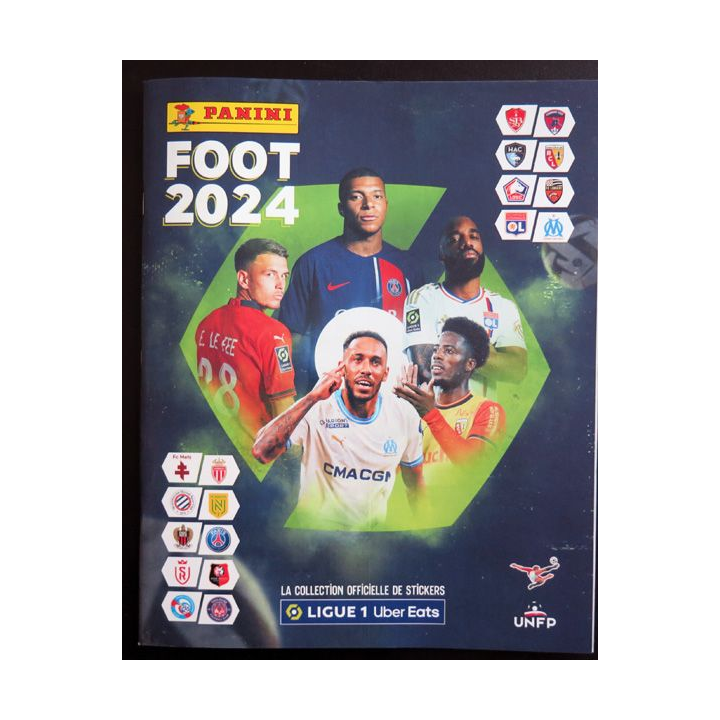 CATALOGUE FOOT 2024 la collection officielle des stickers Ligue 1 Uber Etats  vierge