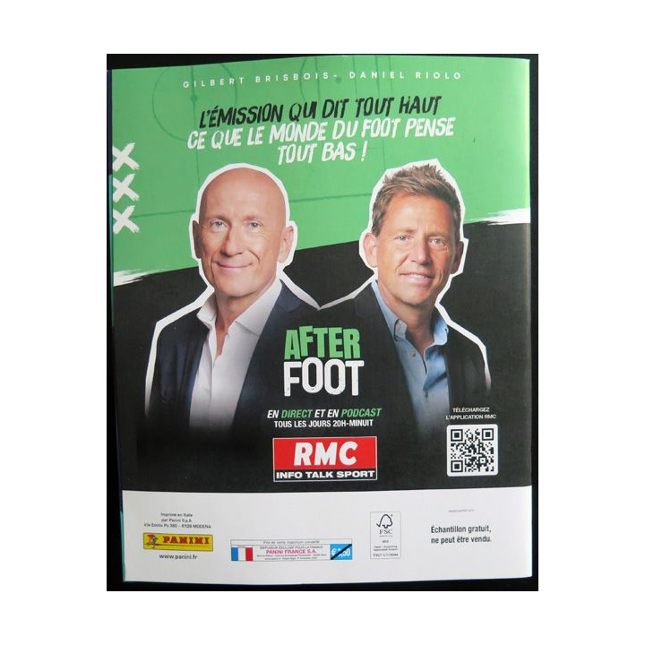 CATALOGUE FOOT 2024 la collection officielle des stickers Ligue 1 Uber Etats  vierge