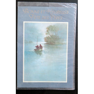 Carte de frête des pères 12 x 17,5 cm neuve