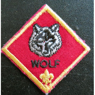 insigne tissu des Scouts Wolf Aventure et Requirements 