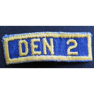 insigne scout  de Scouts US DEN 2 