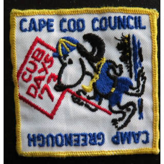 insigne tissu des Scouts Cape Cod Council Camp Greenough