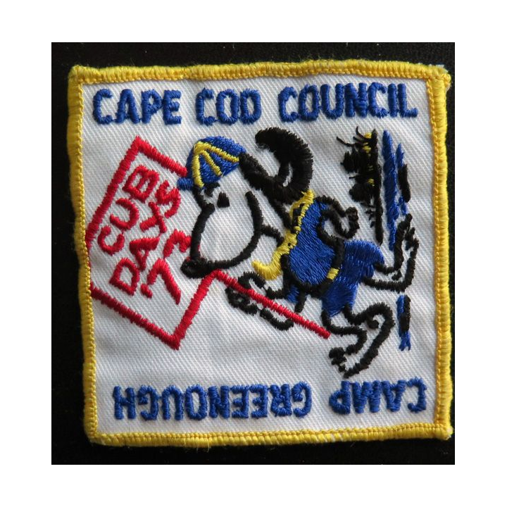 insigne tissu des Scouts Cape Cod Council Camp Greenough