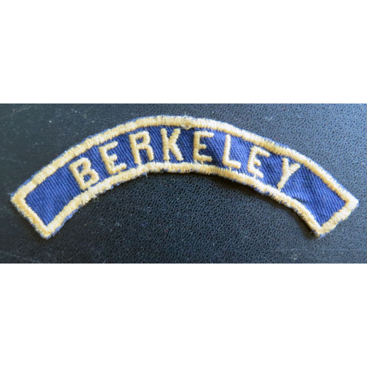insigne tissu de manche des scouts de Berkeley