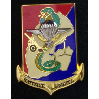 Batterie mixte du 35° régiment d'artillerie parachutiste à Djibouti