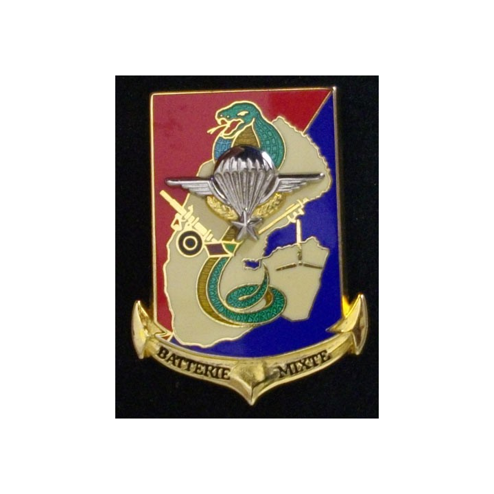 Batterie mixte du 35° régiment d'artillerie parachutiste à Djibouti