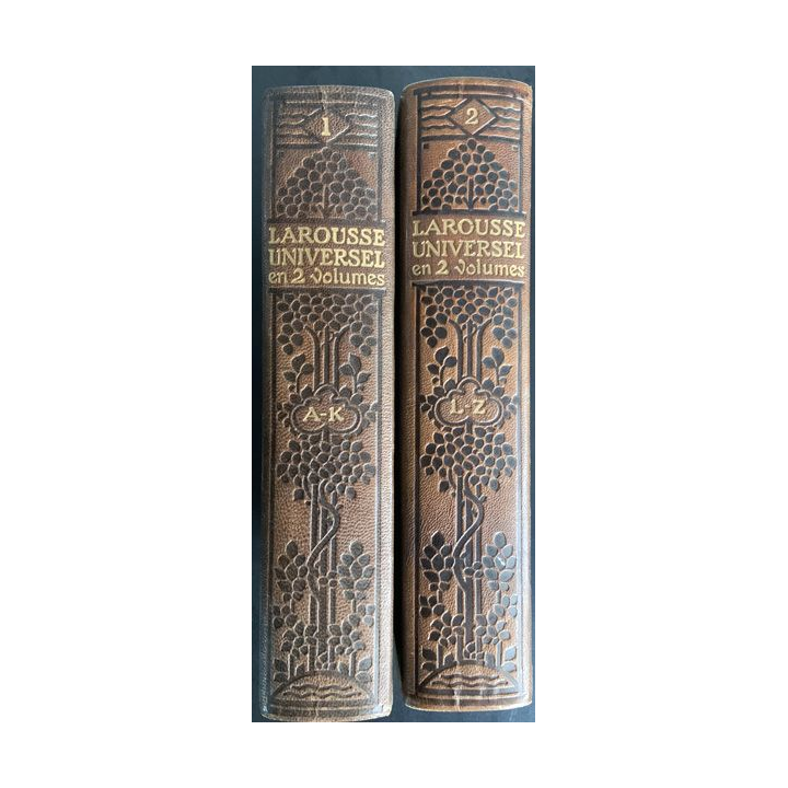 Larousse Universel en 2 volumes - Publié sous la direction de Claude Augé