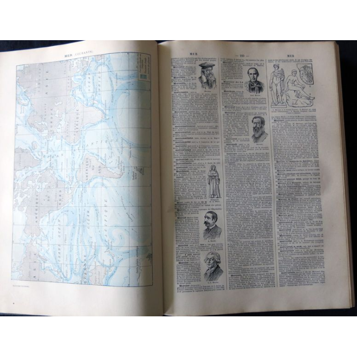 Larousse Universel en 2 volumes - Publié sous la direction de Claude Augé