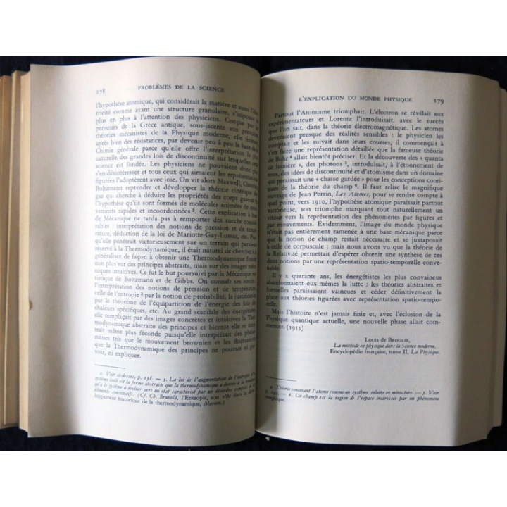 Lecture sur les problèmes de la pensée contemporaine de CH. Brunold Librairie classique Eugène Belin