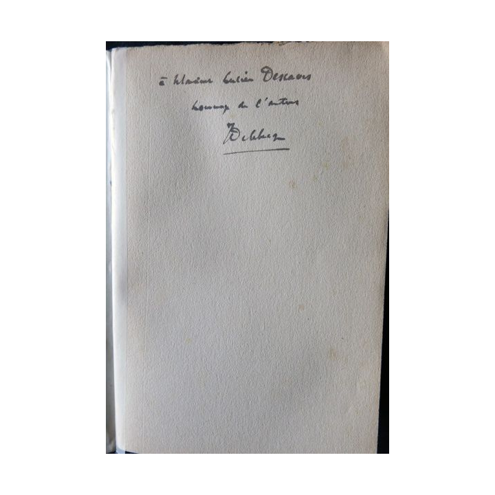 Gordon et le drame de Khartoum de Jacques Delebecque édité par la Librairie Hachette. Dédicacé