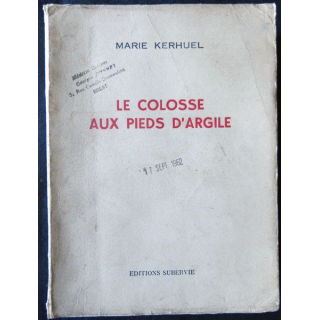 Le colosse aux pieds d'argile de Marie Kerhuel aux Editions Subervie