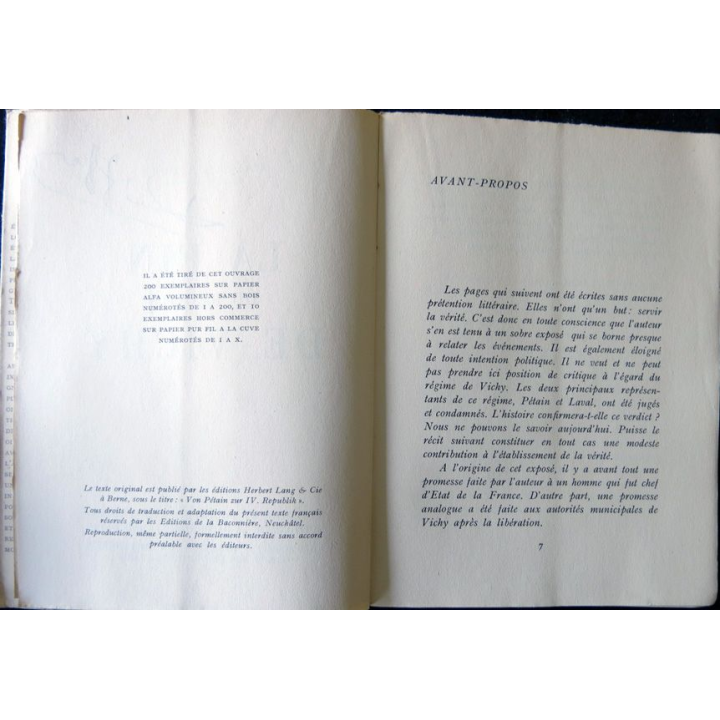 La fin du régime de Vichy de Walter Stucky aux Editions La Presse Française et Etrangère Oreste Zeluck