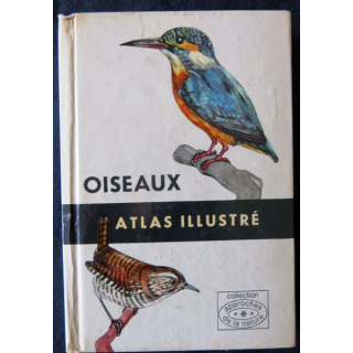 Oiseaux Atlas illustré de Jaroslav Spirhanzl-Duris aux Editions Grund (1963)