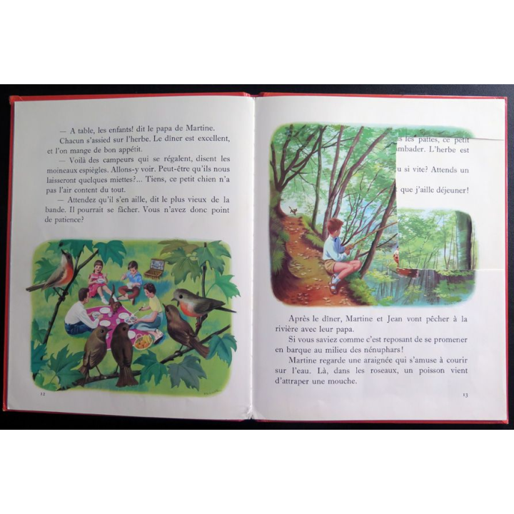 Martine fait du camping  Casterman 1964 Collection Farandole