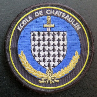 TISSU : insigne tissu de l'école de la Gendarmerie de Châteaulin