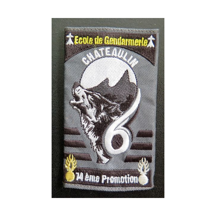 Epaulette de l'école de gendarmerie de Châteaulin 74°° promotion