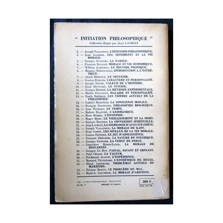 Problèmes actuels de marxisme de Henry Lefebvre aux Editions Presses Universitaires de France