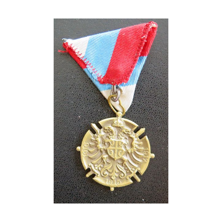 SERBIE  : médaille commémorative serbe 1914 - 1918 en bronze 