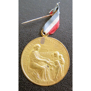 Médaille de journée 1915 Secours national