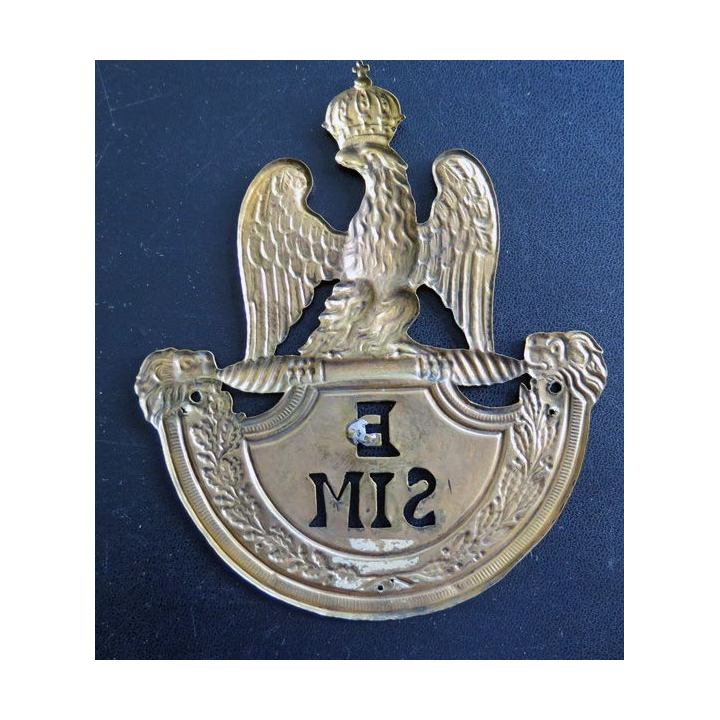Plaque de Shako d'Officier de l'Ecole spéciale militaire modèle 1812