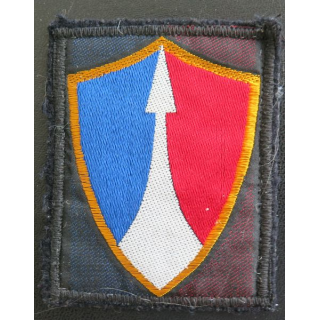 2° CA : insigne tissu du 2° Corps d'armée sans chiffre