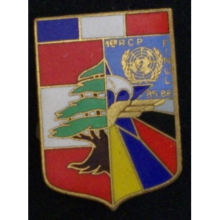 1° RÉGIMENT DE CHASSEURS PARACHUTISTES FINUL 85-86 RCP