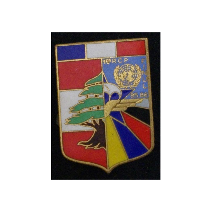 1° RÉGIMENT DE CHASSEURS PARACHUTISTES FINUL 85-86 RCP