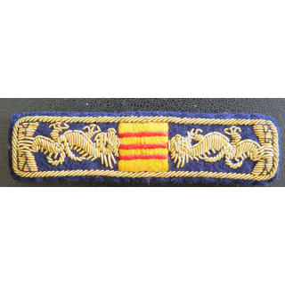 Insigne d'instructeur commando en Indochine en cannetille