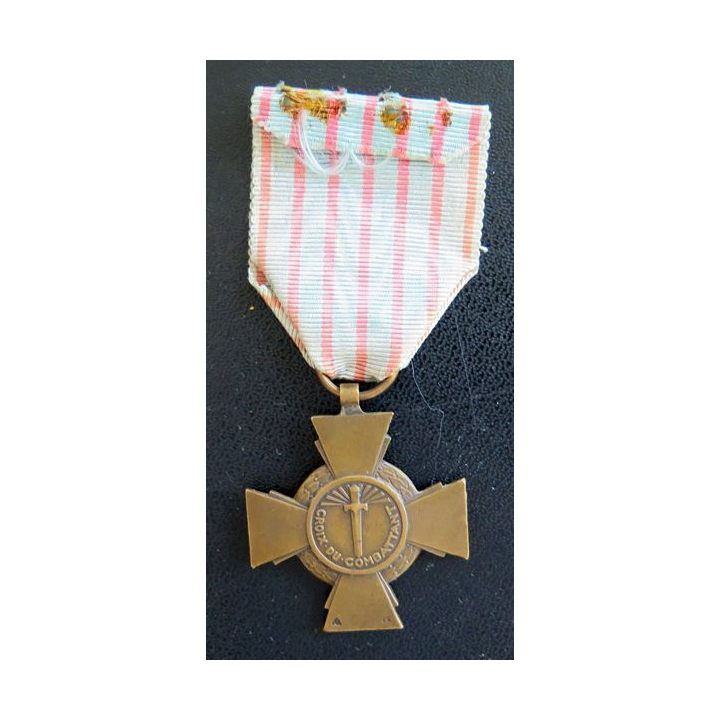 FRANCE : Croix du combattant en bronze