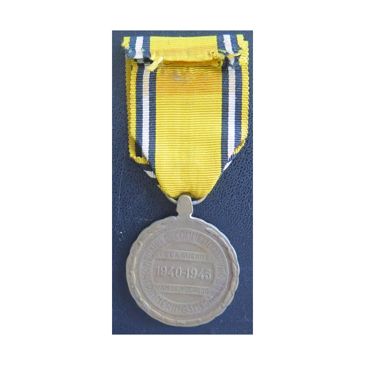 BELGIQUE : médaille commémorative de la 2° guerre mondiale 1940-1945 