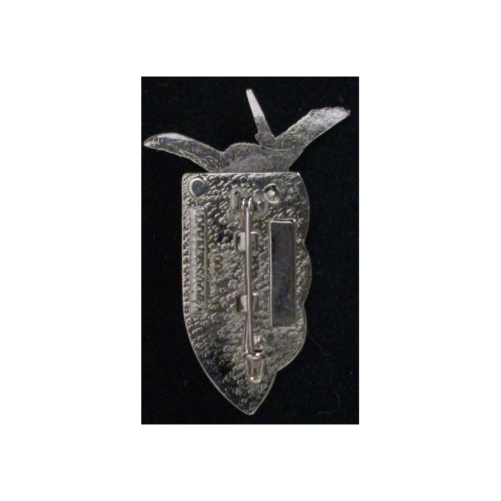 9° RCP : 9° RÉGIMENT DE CHASSEURS PARA FOND BLEU TRANSLUCIDE