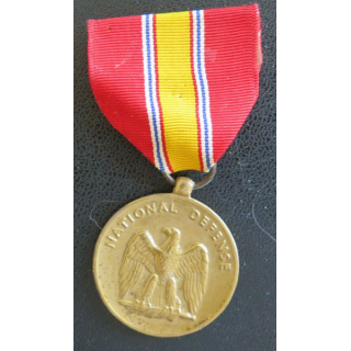 USA : US national defense medal médaille de la défense nationale américaine