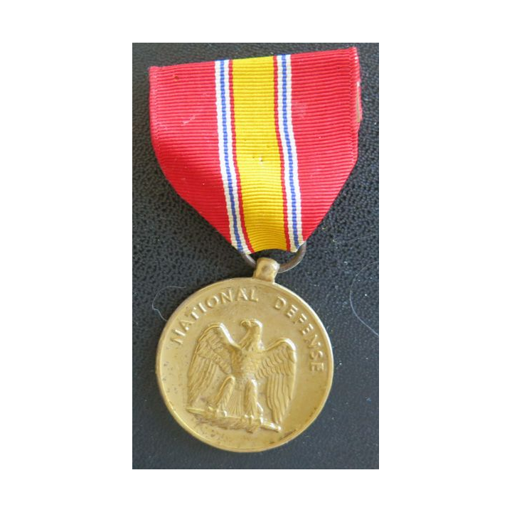 USA : US national defense medal médaille de la défense nationale américaine