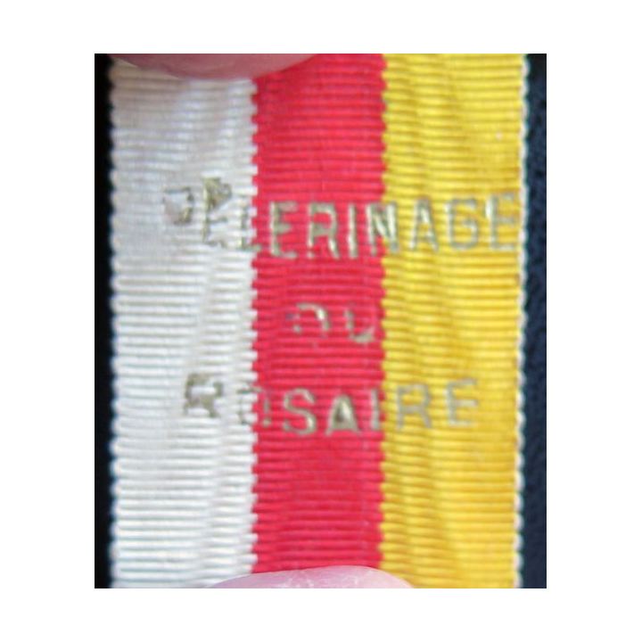 FRANCE : médaille du pèlerinage du rosaire à Notre Dame de Lourdes