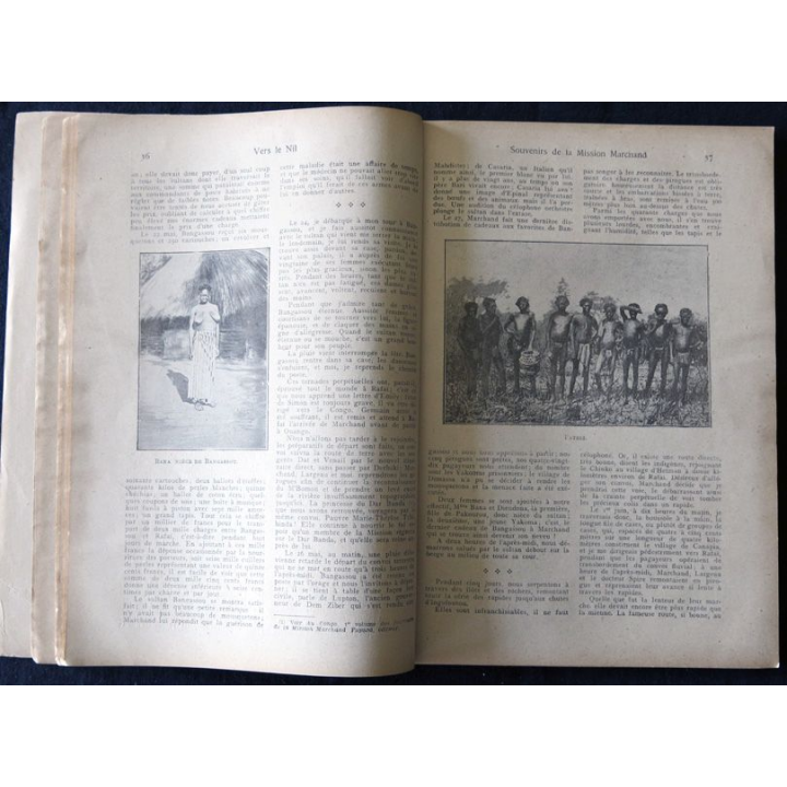 Vers le Nil - souvenirs de la mission Marchand par le Général Baratier aux Editions Arthème Fayard